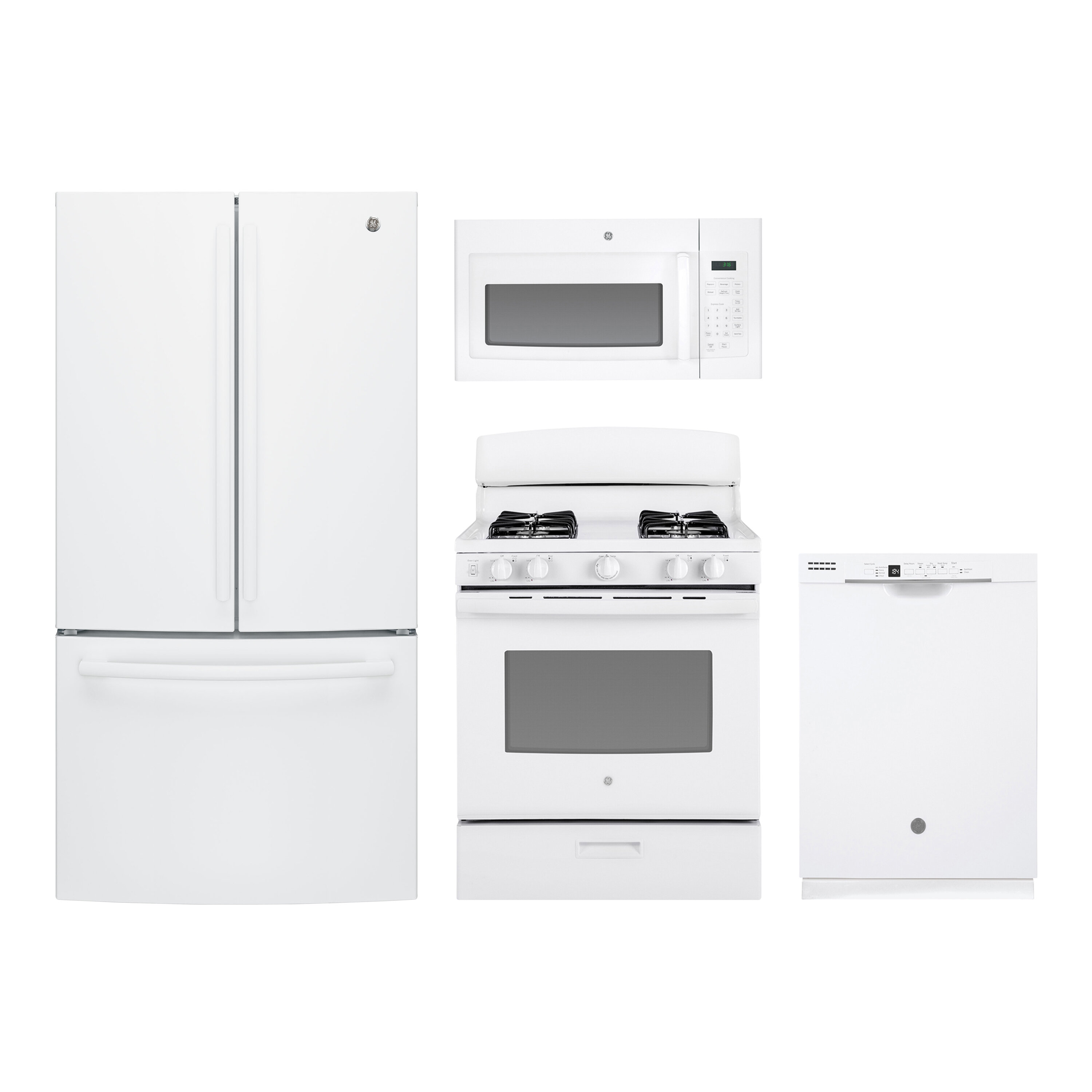  French Door Refrigerator %2526 30%2522 Freestanding Gas Range 
